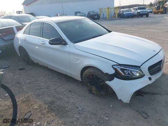 2016 Mercedes-Benz C-Class AMG C 63 S with VIN 55SWF8HB6GU103768, listed as a IAAI auction lot 41779235 with 102,745 mi miles. Bid and sale history available at carsss.com. Image 1.