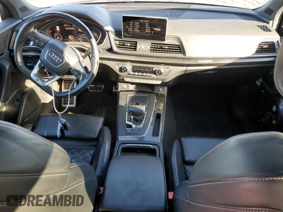 2018 Audi SQ5 Premium Plus with VIN WA1A4AFY0J2036475, listed as a Copart auction lot 86401864 with 85,061 mi miles and Salvage Title. Bid and sale history available at DreamBid. Image 8.