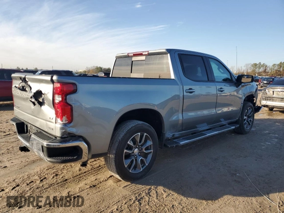 2023 Chevrolet Silverado 1500 LT with VIN 2GCPACED5P1140116, listed as a Copart auction lot 88720735 with 11,676 mi miles and Salvage Title. Bid and sale history available at DreamBid. Image 3.