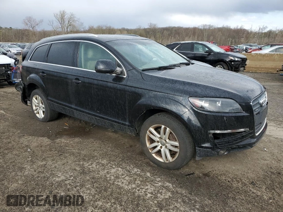 2009 Audi Q7 with VIN WA1AY74L79D017565, listed as a Copart auction lot 53147305 with 158,857 mi miles and Salvage Title. Bid and sale history available at carsss.com. Image 4.