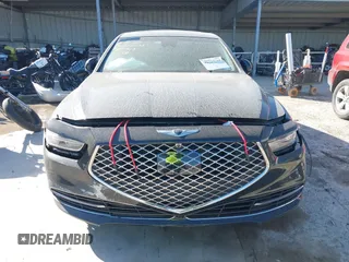 2020 Genesis G90 Ultimate z VIN KMTF54PH7LU080703, wystawiony jako IAAI lot #42233268 z przebiegiem 28 716 mil mil oraz . Historia ofert i sprzedaży dostępna na DreamBid. Obrazek 11.