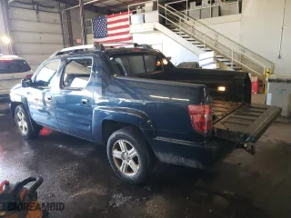 2011 Honda Ridgeline RTL with VIN 5FPYK1F51BB003104, listed as a Copart auction lot 45788555 with 257,211 mi miles and Salvage Title. Bid and sale history available at carsss.com. Image 2.