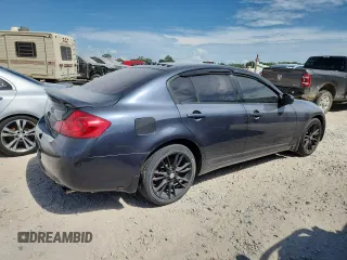 2008 Infiniti G35 Journey with VIN JNKBV61E58M224729, listed as a Copart auction lot 62152085 with 174,720 mi miles and Salvage title. Bid and sale history available at DreamBid. Image 3.