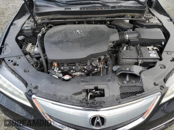 2015 Acura TLX V6 Advance with VIN 19UUB2F78FA008105, listed as a Copart auction lot 48707075 with 163,473 mi miles and Clean Title. Bid and sale history available at carsss.com. Image 11.