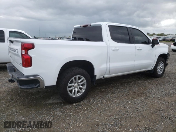 2020 Chevrolet Silverado 1500 LT with VIN 3GCUYDET6LG233207, listed as a Copart auction lot 51141625 with 85,024 mi miles and Salvage Title. Bid and sale history available at DreamBid. Image 3.