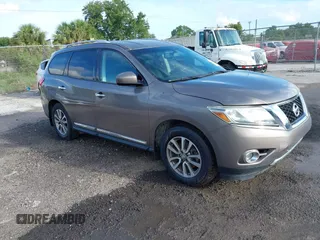 2014 Nissan Pathfinder Platinum with VIN 5N1AR2MN4EC666193, listed as a IAAI auction lot 42610066 with 115,673 mi miles and . Bid and sale history available at DreamBid. Image 1.