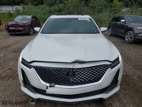 2021 Cadillac CT5 Premium Luxury with VIN 1G6DT5RWXM0133449, listed as a Copart auction lot 68726534 with 36,355 mi miles and Non Repairable. Bid and sale history available at carsss.com. Image 5.