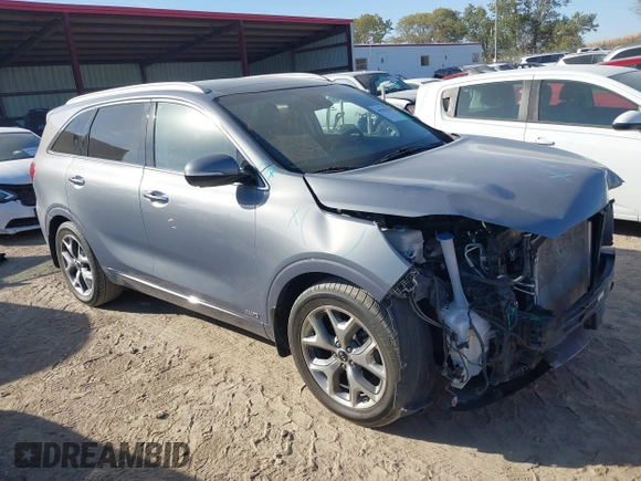 2020 Kia Sorento SX z VIN 5XYPKDA58LG686586, wystawiony jako IAAI lot #40502030 z przebiegiem 76 546 mil mil oraz . Historia ofert i sprzedaży dostępna na DreamBid. Obrazek 1.