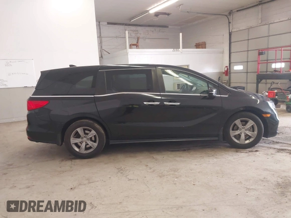 2018 Honda Odyssey EX-L with VIN 5FNRL6H78JB011284, listed as a IAAI auction lot 42000640 with 154,252 mi miles and . Bid and sale history available at DreamBid. Image 13.