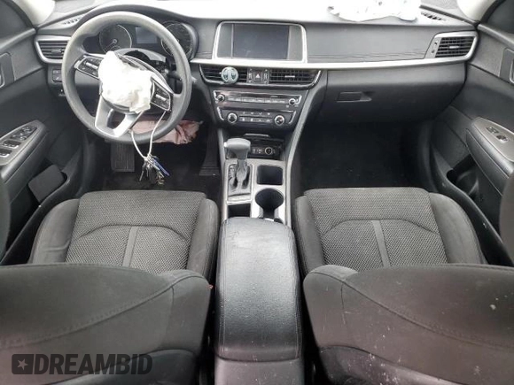 2019 Kia Optima S with VIN 5XXGT4L3XKG341622, listed as a Copart auction lot 85708714 with Not Provided miles and Salvage Title. Bid and sale history available at carsss.com. Image 8.