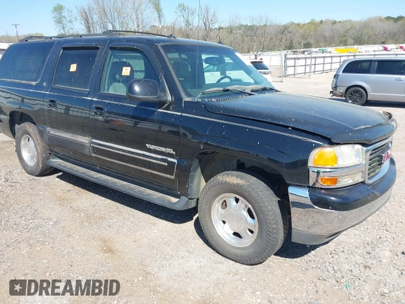 2003 GMC Yukon XL SLT z VIN 3GKEC16ZX3G152932, wystawiony jako IAAI lot #41835162 z przebiegiem 264 470 mil mil oraz . Historia ofert i sprzedaży dostępna na DreamBid. Obrazek 1.