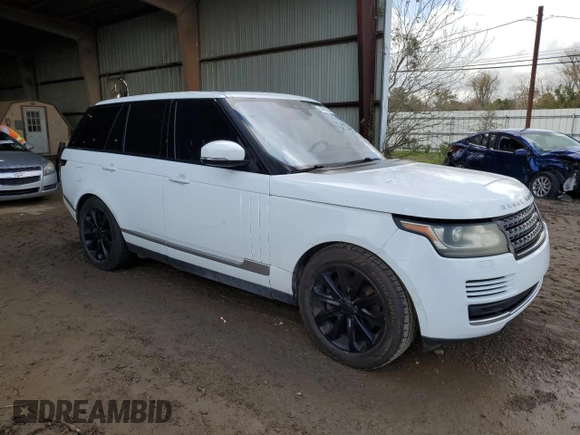 2017 Land Rover Range Rover with VIN SALGR2FV6HA358849, listed as a Copart auction lot 84686604 with 105,763 mi miles and Clean title. Bid and sale history available at DreamBid. Image 4.