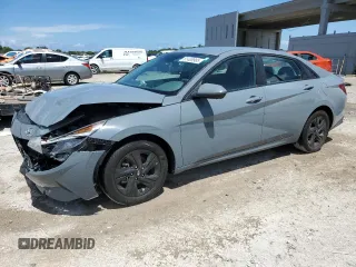 2023 Hyundai Elantra SEL with VIN KMHLM4AG8PU443838, listed as a Copart auction lot 61408965 with 19,903 mi miles and Salvage title. Bid and sale history available at DreamBid. Image 1.