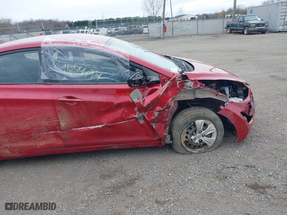 2016 Hyundai Elantra Value Edition with VIN KMHDH4AE7GU644847, listed as a IAAI auction lot 41844494 with 80,959 mi miles. Bid and sale history available at carsss.com. Image 6.