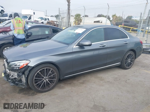 2021 Mercedes-Benz C 300 with VIN W1KWF8DB8MR651550, listed as a IAAI auction lot 41529067 with 92,616 mi miles and . Bid and sale history available at carsss.com. Image 15.
