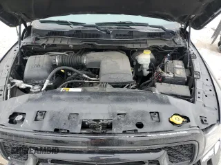 2018 Ram 1500 Express with VIN 1C6RR6FG1JS127115, listed as a Copart auction lot 43017055 with 87,487 mi miles and Salvage title. Bid and sale history available at DreamBid. Image 11.