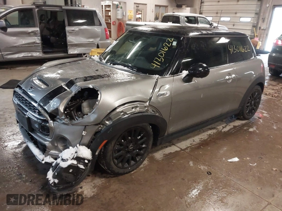 2018 MINI Hardtop Cooper S with VIN WMWXP7C54J2A49041, listed as a IAAI auction lot 41301622 with 49,799 mi miles and . Bid and sale history available at DreamBid. Image 2.