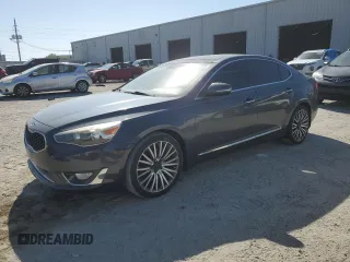 2014 Kia Cadenza Premium with VIN KNALN4D72E5124419, listed as a Copart auction lot 50237975 with 180,826 mi miles and Clean Title. Bid and sale history available at carsss.com. Image 1.