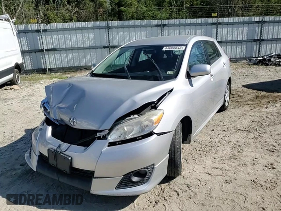 2010 Toyota Matrix with VIN 2T1KU4EE3AC450161, listed as a Copart auction lot 53066645 with 126,799 mi miles and Salvage Title. Bid and sale history available at carsss.com. Image 11.