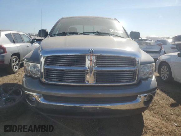 2005 Dodge 1500 SLT with VIN 1D7HU18D55S191940, listed as a Copart auction lot 48804865 with 140,680 mi miles and Salvage Title. Bid and sale history available at carsss.com. Image 5.