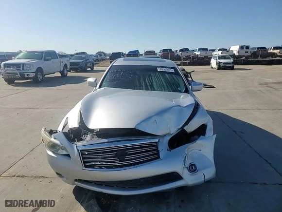 2013 Infiniti M37 with VIN JN1BY1AP8DM511119, listed as a Copart auction lot 48503625 with 0 miles and Salvage Title. Bid and sale history available at carsss.com. Image 13.