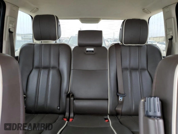 2012 Land Rover Range Rover SC with VIN SALMF1E43CA377866, listed as a Copart auction lot 46449725 with 179,514 mi miles and Salvage title. Bid and sale history available at DreamBid. Image 10.
