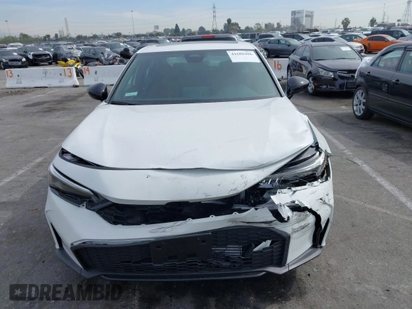 2025 Honda Civic Si with VIN 2HGFE1E52SH473243, listed as a IAAI auction lot 41680486 with 870 mi miles and . Bid and sale history available at DreamBid. Image 12.