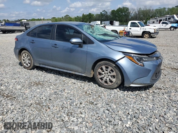2021 Toyota Corolla LE with VIN 5YFEPMAE9MP203094, listed as a Copart auction lot 51354135 with 98,216 mi miles and Salvage Title. Bid and sale history available at DreamBid. Image 4.