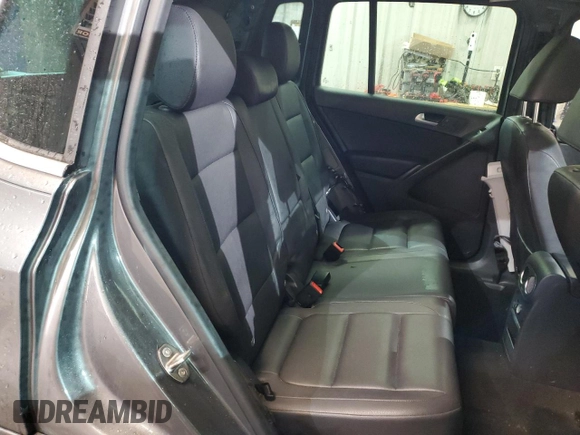 2016 Volkswagen Tiguan SEL with VIN WVGAV7AX0GW596482, listed as a Copart auction lot 50121345 with 104,643 mi miles and Salvage Title. Bid and sale history available at DreamBid. Image 11.