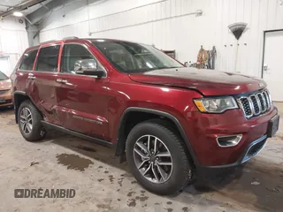2021 Jeep Grand Cherokee Limited with VIN 1C4RJFBG9MC614812, listed as a IAAI auction lot 41551960 with 65,849 mi miles and . Bid and sale history available at DreamBid. Image 1.