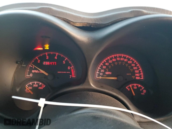 2002 Pontiac Grand Am GT with VIN 1G2NW52E02M507684, listed as a Copart auction lot 85694244 with 236,477 mi miles and Salvage Title. Bid and sale history available at carsss.com. Image 9.