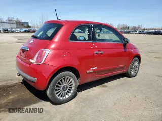 2012 FIAT 500 Lounge with VIN 3C3CFFCR8CT189002, listed as a Copart auction lot 54694095 with 117,497 mi miles and Clean title. Bid and sale history available at DreamBid. Image 3.