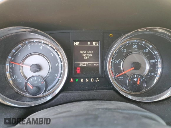 2015 Chrysler Town & Country Limited Platinum with VIN 2C4RC1GG6FR742540, listed as a Copart auction lot 42655965 with 135,227 mi miles and Salvage Title. Bid and sale history available at carsss.com. Image 9.