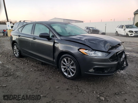 2017 Ford Fusion SE with VIN 3FA6P0H76HR319606, listed as a Copart auction lot 80635674 with 134,230 mi miles and Salvage Title. Bid and sale history available at DreamBid. Image 4.