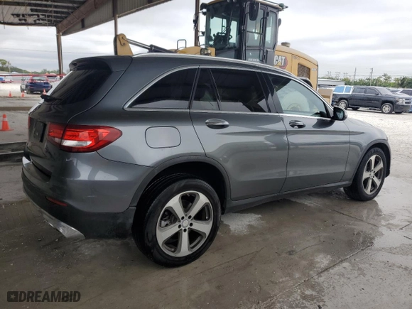 2017 Mercedes-Benz GLC with VIN WDC0G4JB6HF134193, listed as a Copart auction lot 88370225 with 71,104 mi miles and Salvage Title. Bid and sale history available at carsss.com. Image 3.