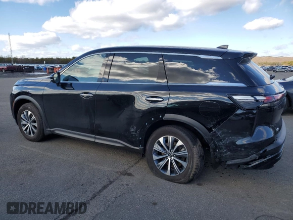 2024 Infiniti QX60 Pure с VIN 5N1DL1ES7RC357594, выставлен на аукционе Copart как лот 45306435 с пробегом 7 099 миль миль и Списание • Salvage title. История ставок и продаж доступна на DreamBid. Изображение 2.
