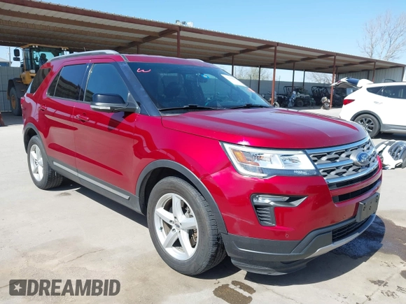 2018 Ford Explorer XLT with VIN 1FM5K7D87JGA31095, listed as a IAAI auction lot 41858003 with 115,219 mi miles and . Bid and sale history available at DreamBid. Image 1.