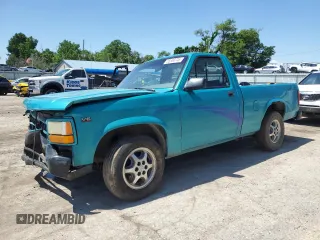1996 Dodge Dakota SLT with VIN 1B7FL26XXTW707089, listed as a Copart auction lot 58550745 with 98,396 mi miles and Salvage title. Bid and sale history available at DreamBid. Image 1.