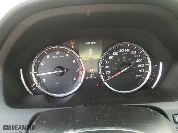 2019 Acura TLX w/A-Spec Pkg with VIN 19UUB3F64KA801957, listed as a Copart auction lot 70798184 with 84,081 mi miles and Clean Title. Bid and sale history available at carsss.com. Image 9.