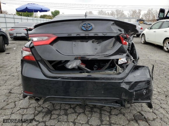 2022 Toyota Camry Hybrid SE with VIN 4T1G31AKXNU044224, listed as a Copart auction lot 44176305 with 52,989 mi miles and Salvage Title. Bid and sale history available at carsss.com. Image 6.