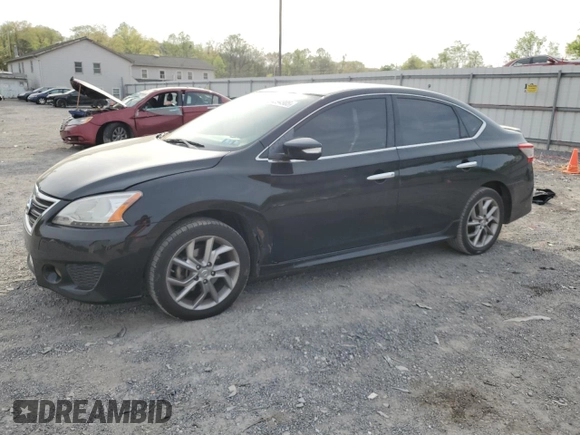 2015 Nissan Sentra SR with VIN 3N1AB7AP5FY338580, listed as a Copart auction lot 54394905 with 125,120 mi miles and Salvage Title. Bid and sale history available at DreamBid. Image 1.