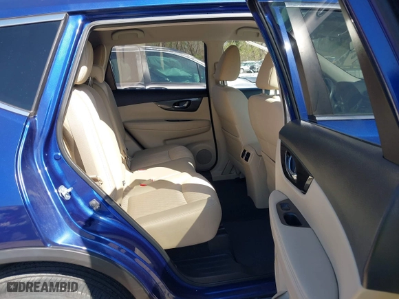 2017 Nissan Rogue SL with VIN JN8AT2MV0HW014068, listed as a IAAI auction lot 41947595 with 107,796 mi miles. Bid and sale history available at carsss.com. Image 8.