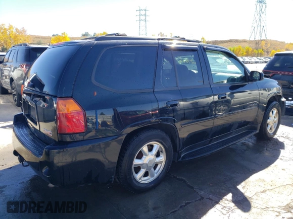 2007 GMC Envoy Denali with VIN 1GKET63M972170844, listed as a Copart auction lot 72987763 with 200,584 mi miles and Salvage Title. Bid and sale history available at carsss.com. Image 3.