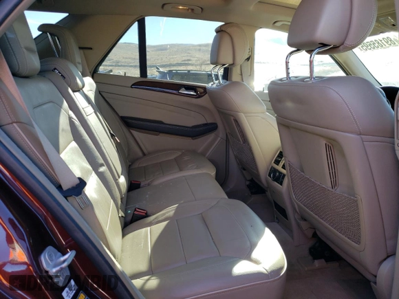 2014 Mercedes-Benz M 550 with VIN 4JGDA7DB3EA303533, listed as a Copart auction lot 89185595 with Not Provided miles and Salvage Title. Bid and sale history available at carsss.com. Image 11.