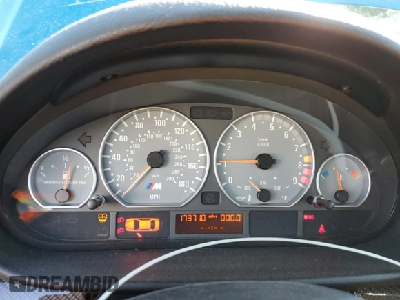 2004 BMW 3 Series M3 with VIN WBSBL93454PN58208, listed as a Copart auction lot 79425684 with 173,710 mi miles and Salvage Title. Bid and sale history available at DreamBid. Image 9.