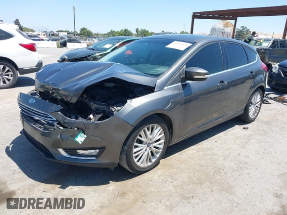 2018 Ford Focus Titanium with VIN 1FADP3N28JL232120, listed as a IAAI auction lot 42544070 with 28,661 mi miles and . Bid and sale history available at DreamBid. Image 18.