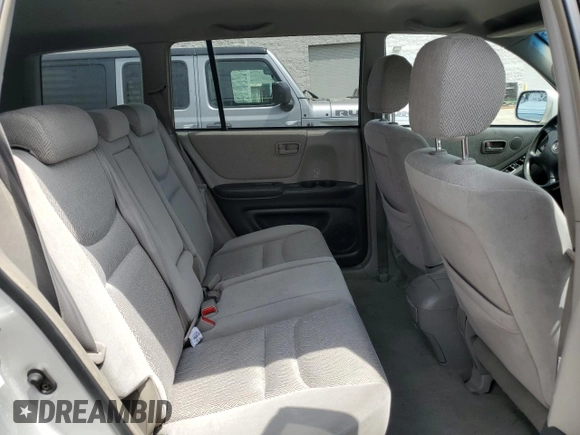 2002 Toyota Highlander with VIN JTEGD21A820041898, listed as a Copart auction lot 54595105 with 172,298 mi miles and Salvage title. Bid and sale history available at DreamBid. Image 11.