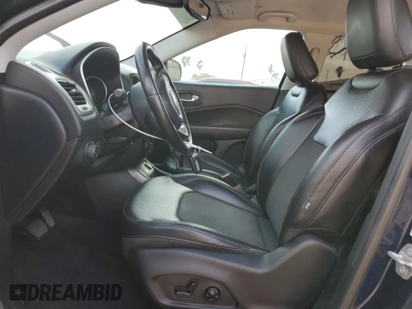 2018 Jeep Compass Latitude with VIN 3C4NJCBB4JT408010, listed as a Copart auction lot 48127335 with 105,866 mi miles and Salvage Title. Bid and sale history available at DreamBid. Image 7.