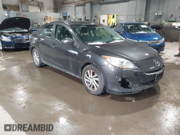 2011 Mazda 3 S Sport with VIN JM1BL1U63B1475983, listed as a IAAI auction lot 41375920 with 166,364 mi miles and . Bid and sale history available at DreamBid. Image 1.