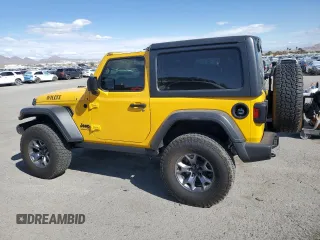 2021 Jeep Wrangler Sport with VIN 1C4GJXAG1MW631732, listed as a Copart auction lot 76422494 with 14,062 mi miles and Salvage Title. Bid and sale history available at DreamBid. Image 2.